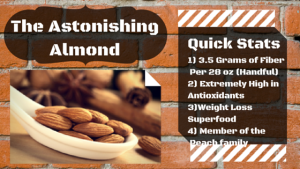 Almond health benefits are incrediible