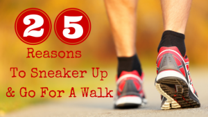 The health benefits of walking are incredible!